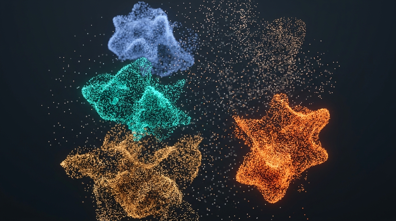 Anonymized Density-Based Semantic Clustering Example